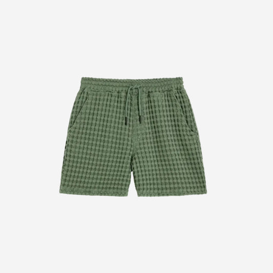 Porto Waffle Shorts - Green