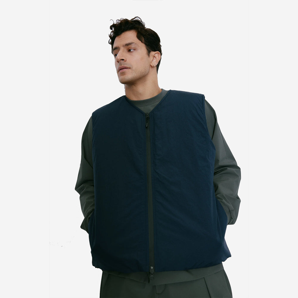 Puffed WR Vest - Dark Navy