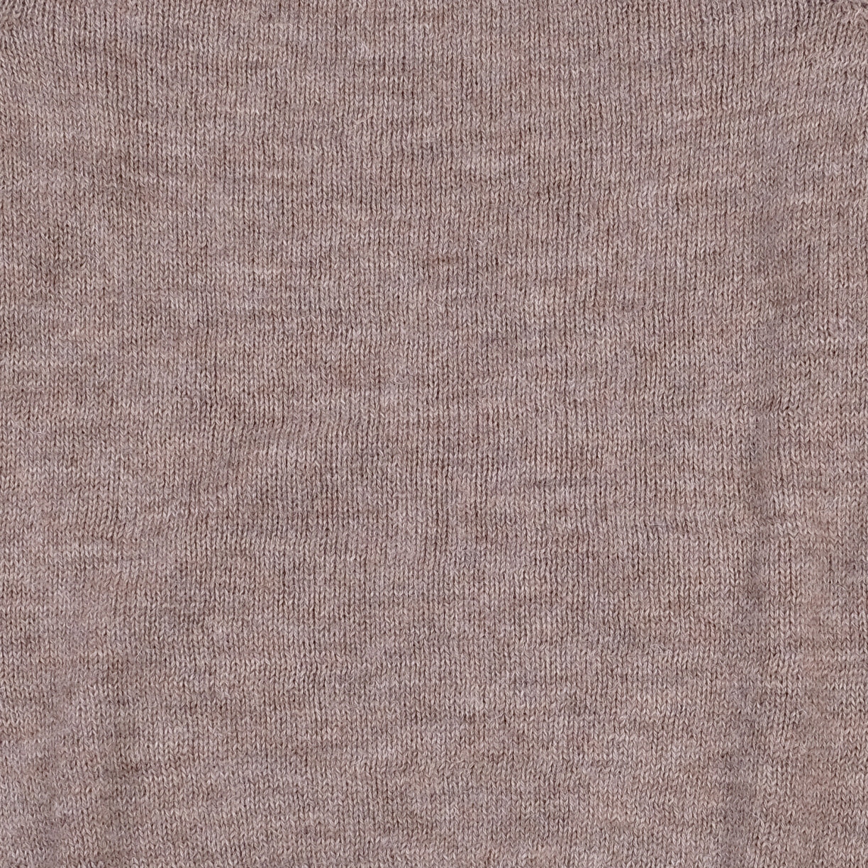 Pure Voe Shetland Wool Undyed Crew Sweater - Fawn