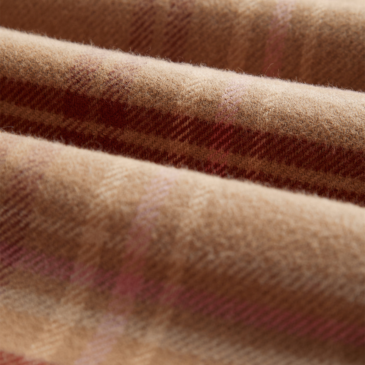 Raimonda Plaid Flannel Shirt - Dark Amber