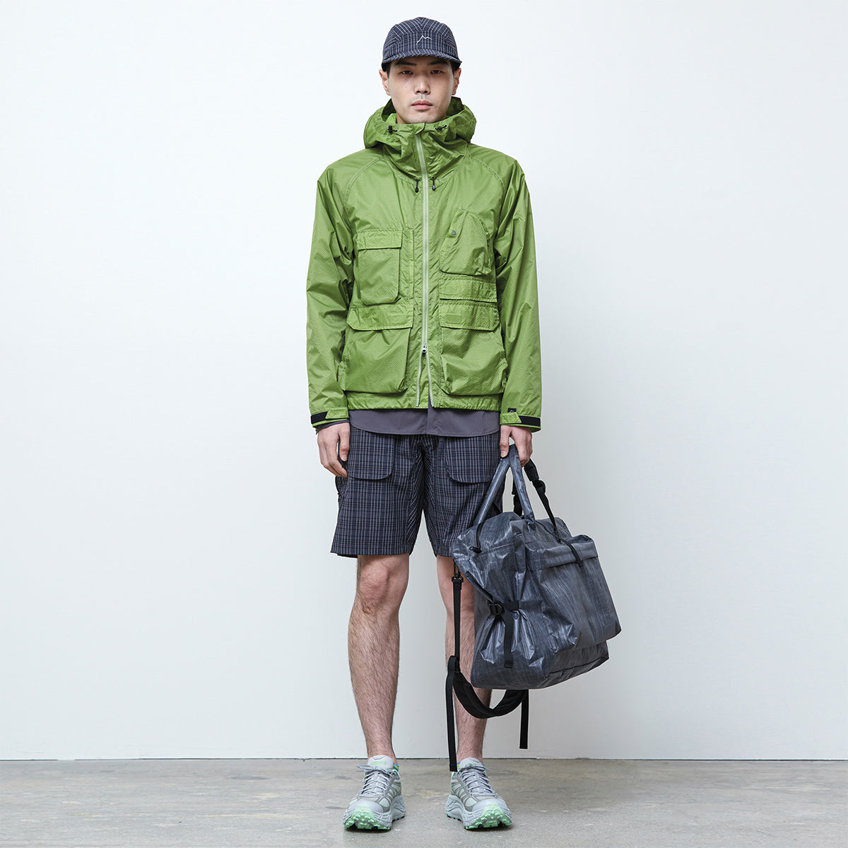 Ripstop Nylon Mountain Parka - Green