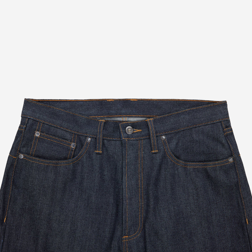 RS⁠-⁠100x - Relaxed Straight 14.5oz Selvedge - Indigo