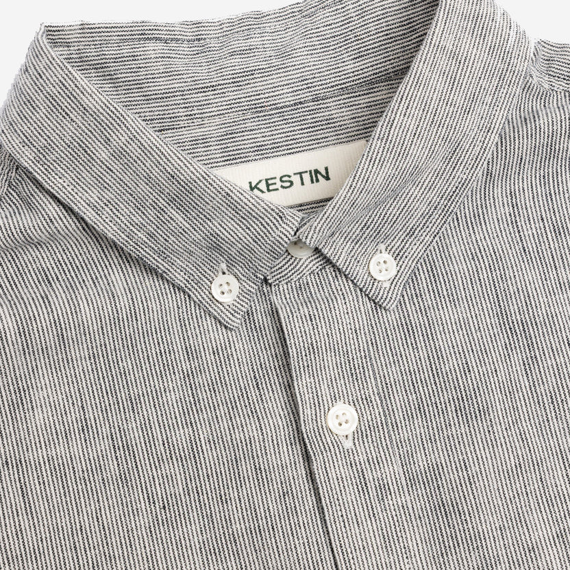 Raeburn BD Linen Blend Shirt - Ecru