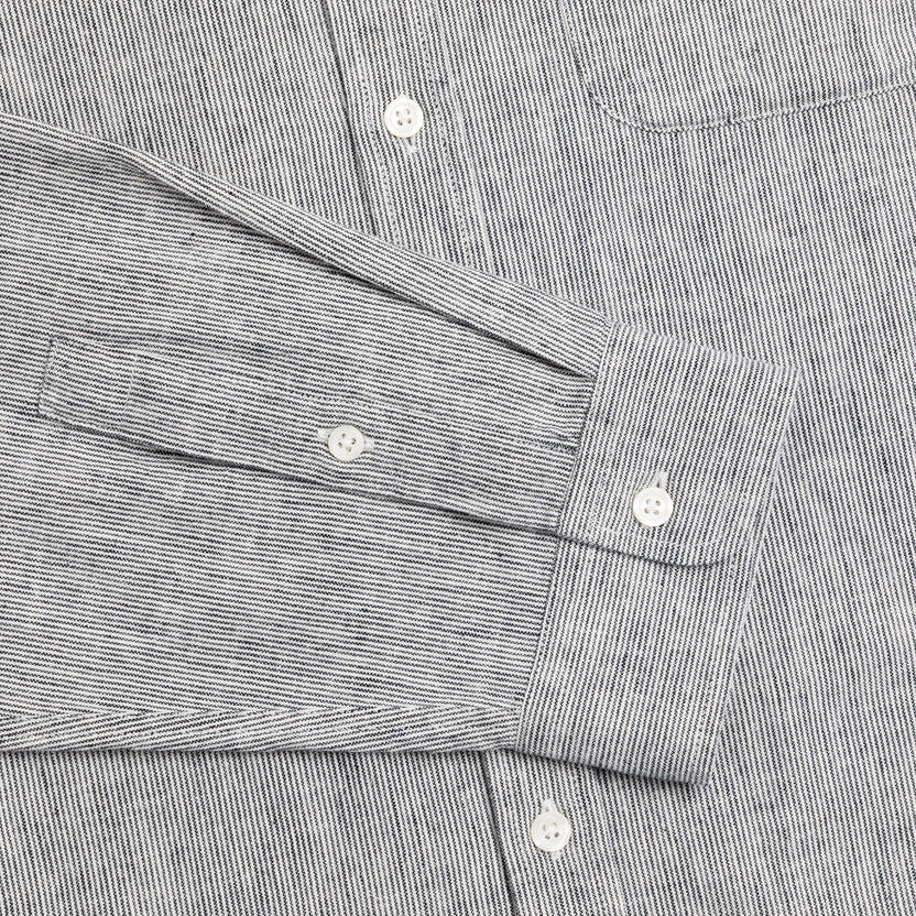 Raeburn BD Linen Blend Shirt - Ecru