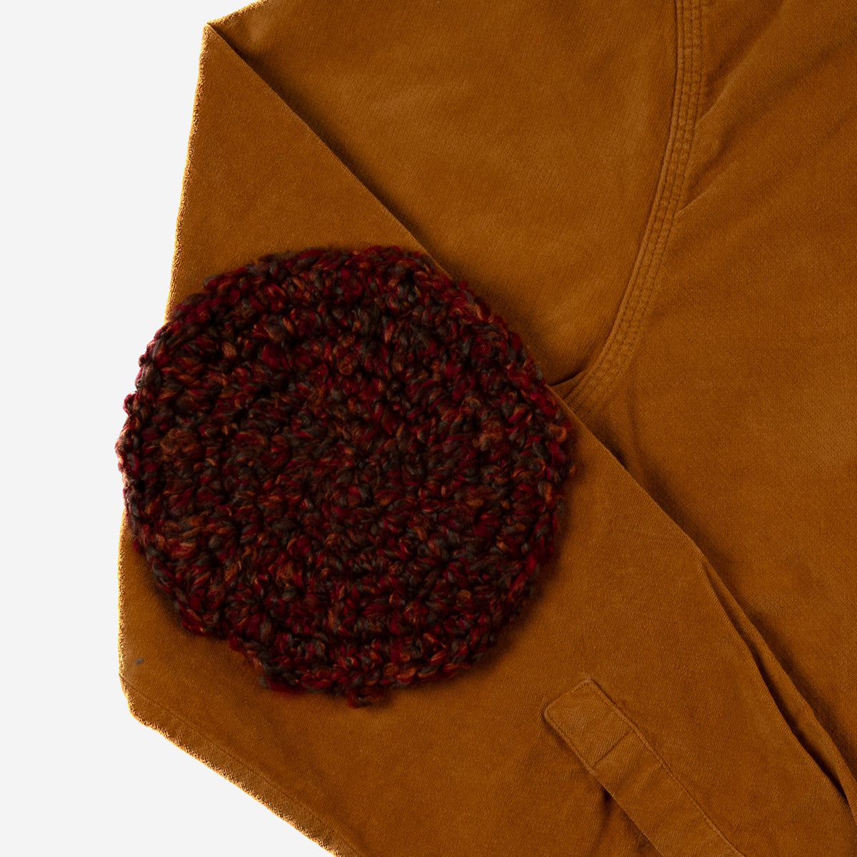 SPUN Studio x Raeburn Cotton Moleskin Shirt - Ochre (Large)