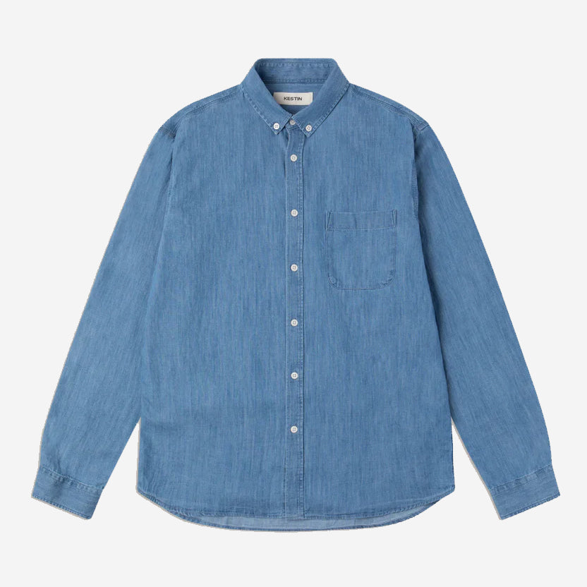 Raeburn Button-Down Shirt - Washed Denim