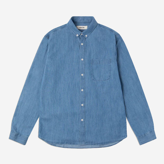 Raeburn Button-Down Shirt - Washed Denin