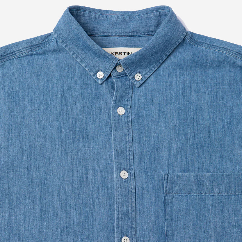 Raeburn Button-Down Shirt - Washed Denim