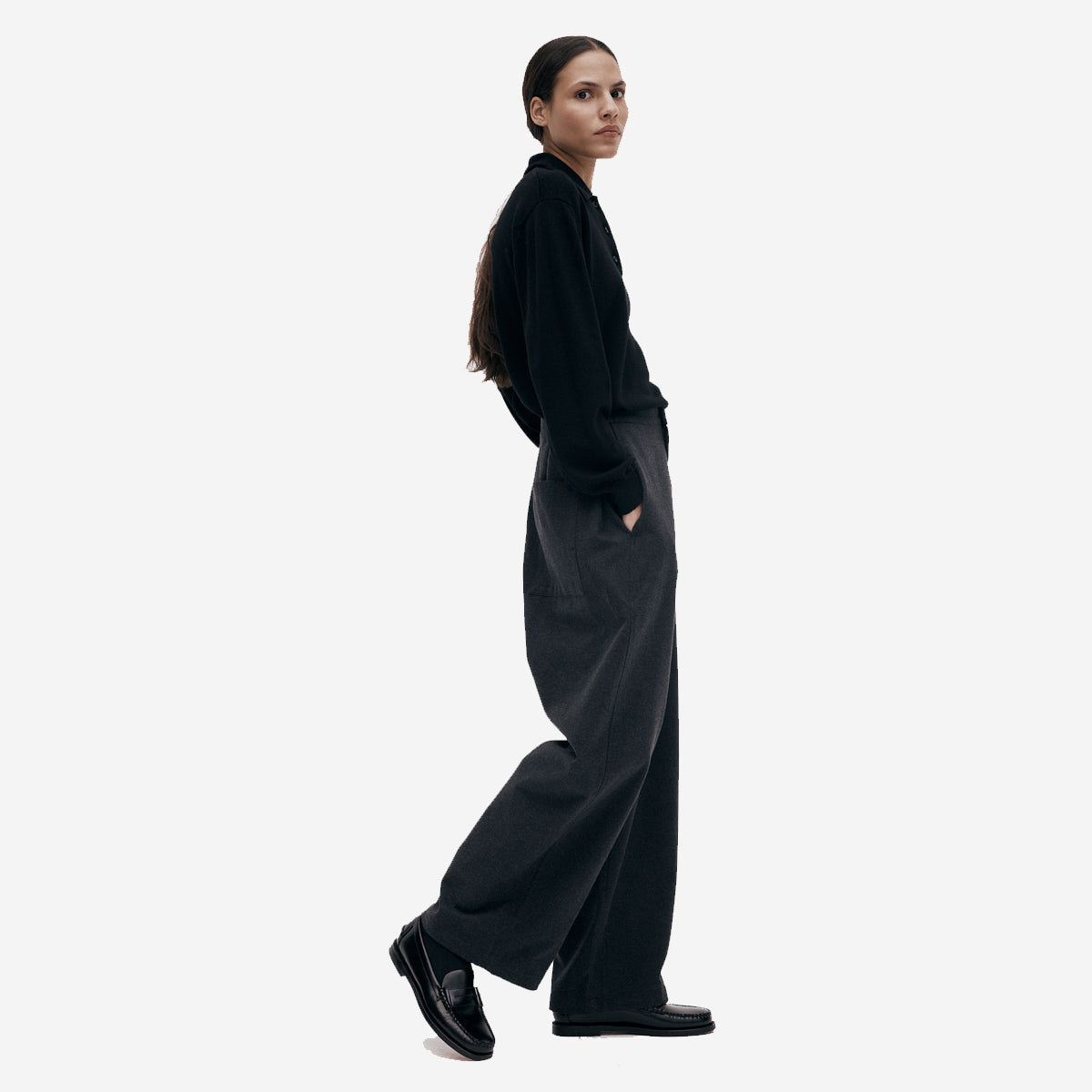 Regular Pants CC Blend - Dark Grey