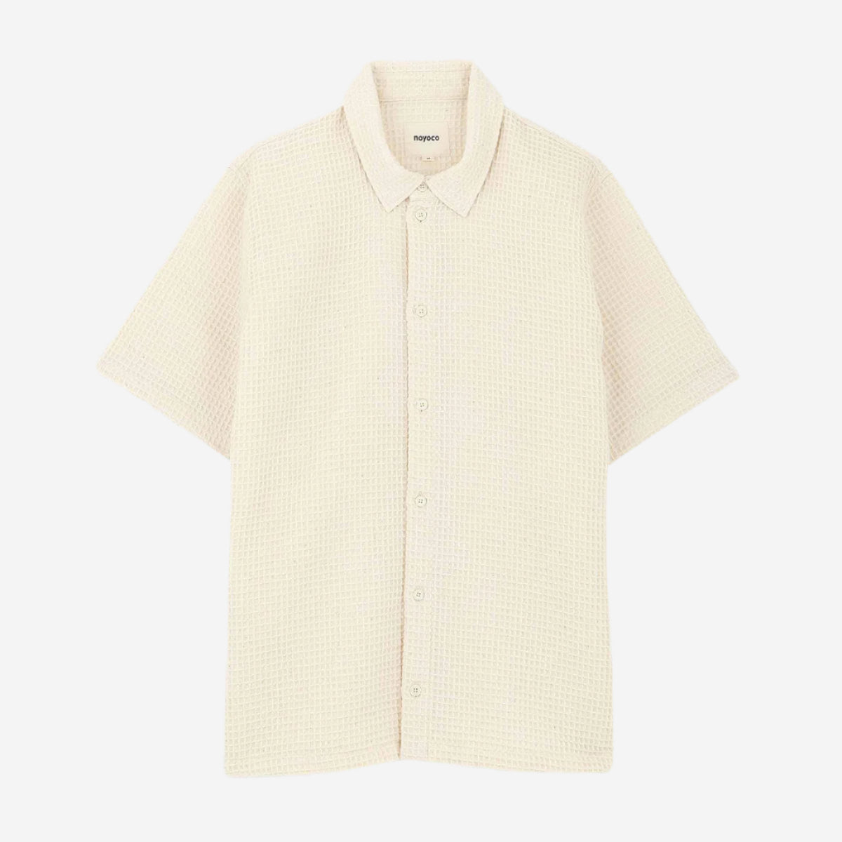 Rio Waffle S/S Shirt - Ecru