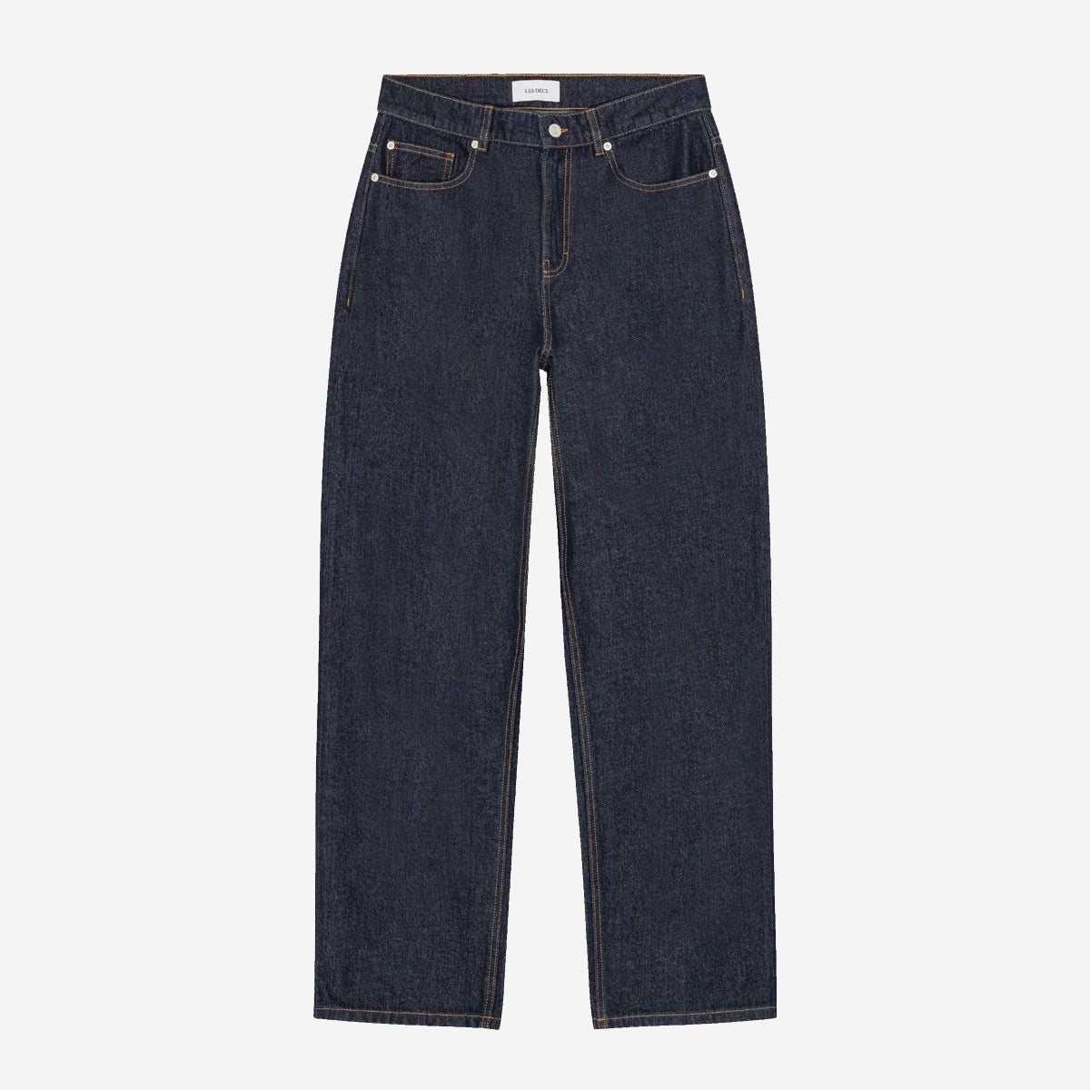 Roi Loose Washed Denim Jeans - Dark Indigo
