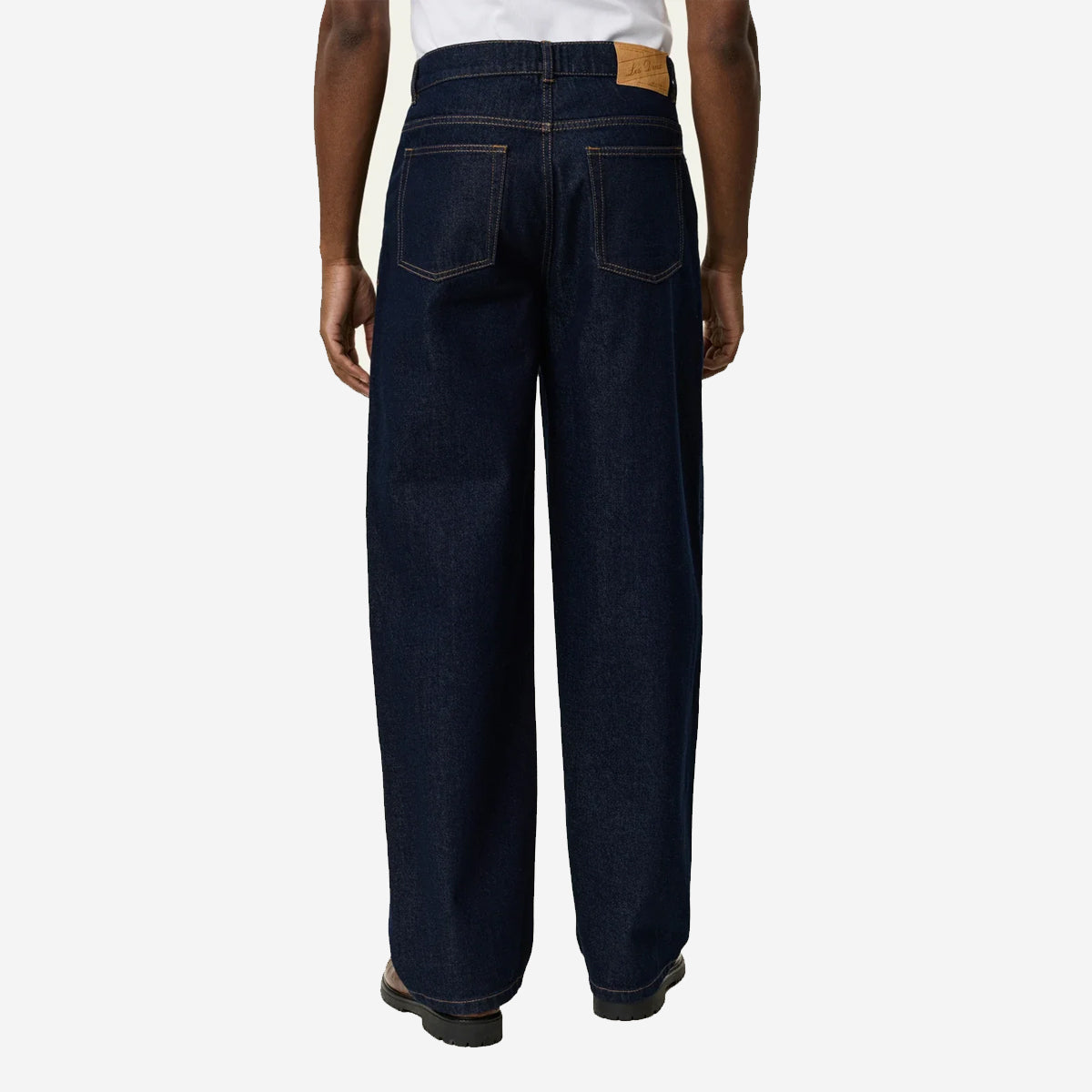 Roi Loose Washed Denim Jeans - Dark Indigo
