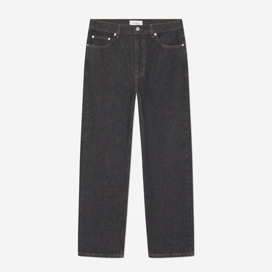 Ryder Tapered 2-Tone Denim Jeans - Black