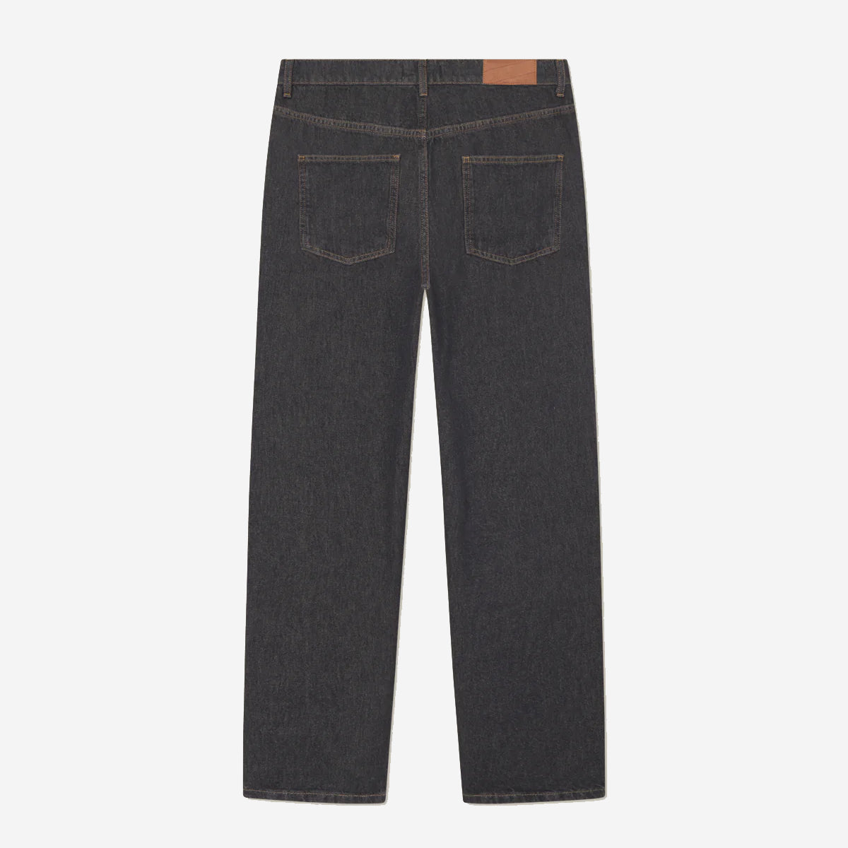 Ryder Tapered 2-Tone Denim Jeans - Black