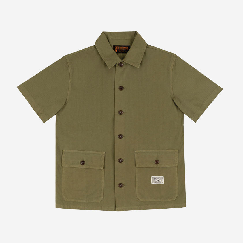 Safari Tropical Ripstop Shirt - Olive