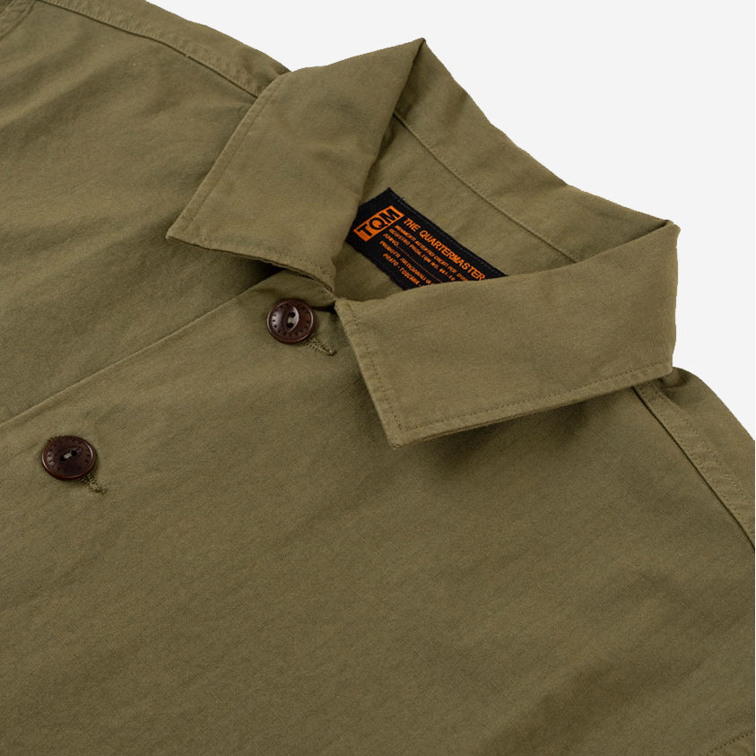 Safari Tropical Ripstop Shirt - Olive