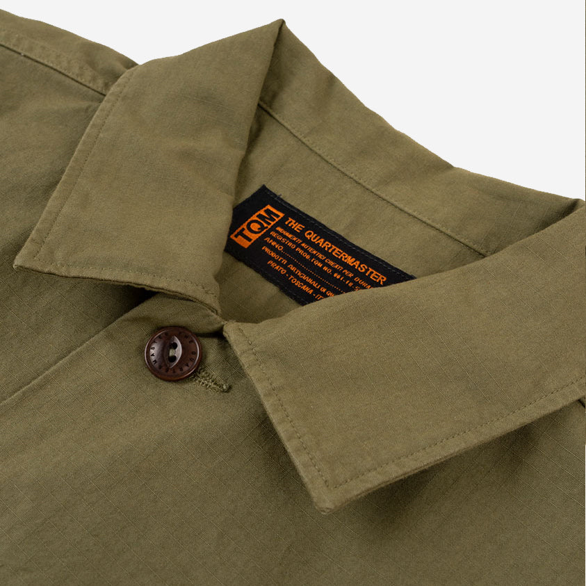 Safari Tropical Ripstop Shirt - Olive