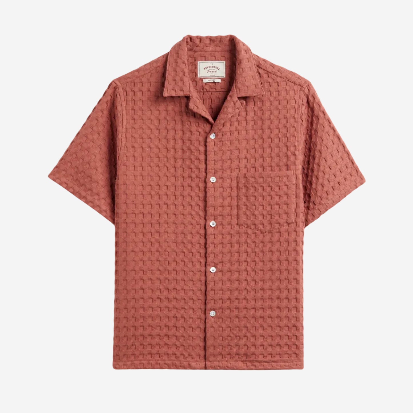 Sands Waffle S/S Vacation Shirt - Clay