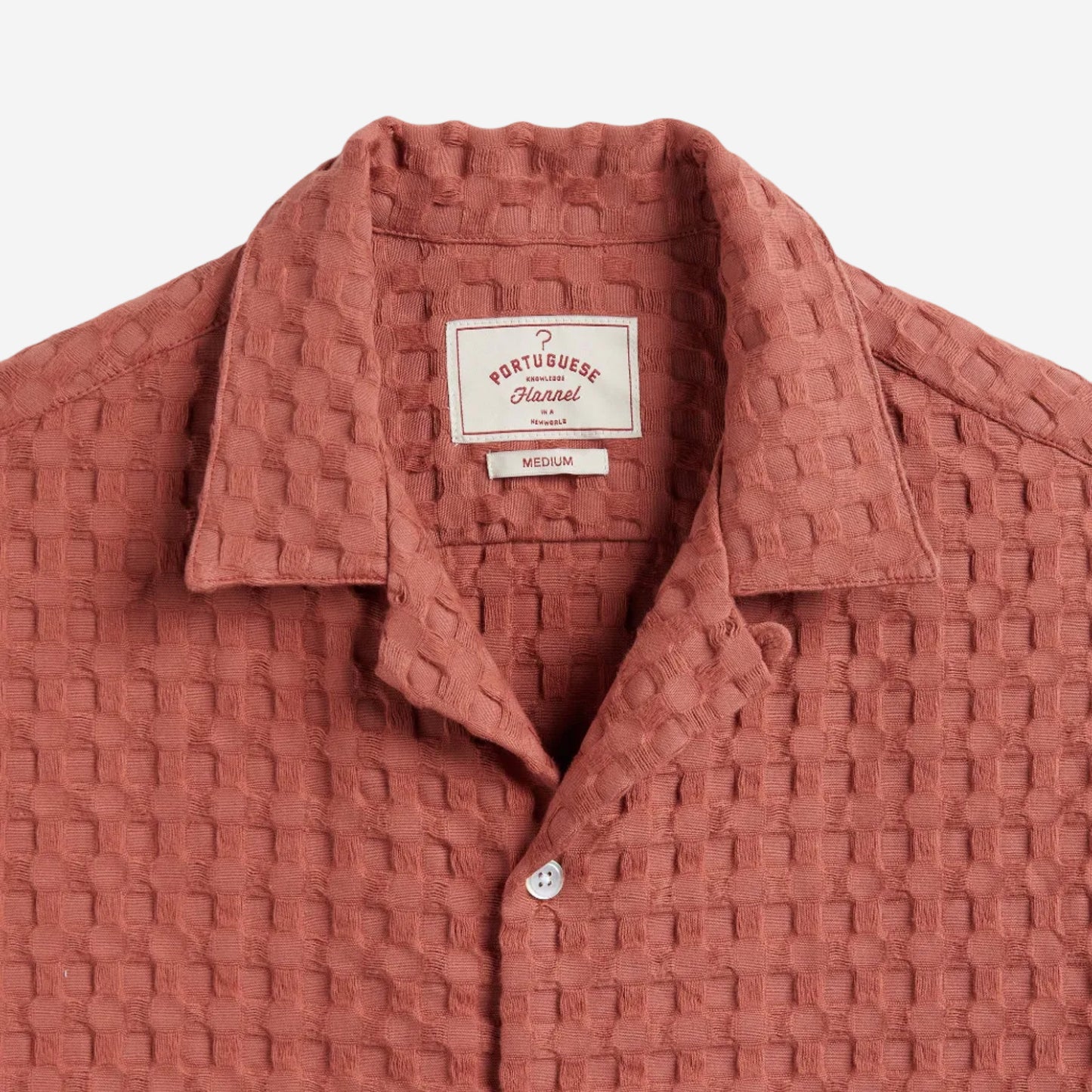 Sands Waffle S/S Vacation Shirt - Clay