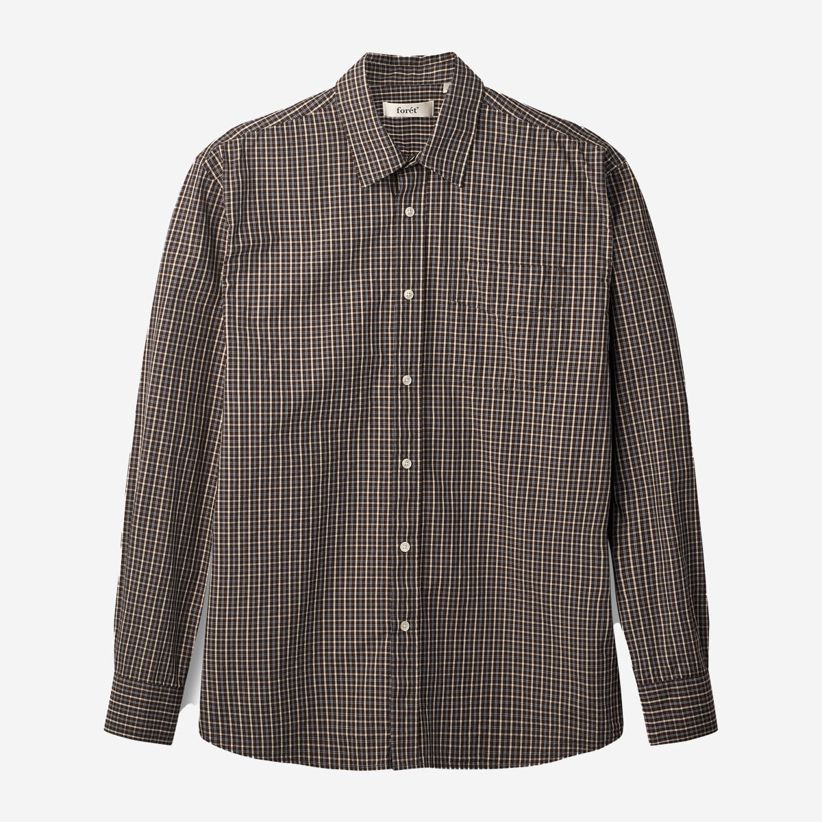Scout Poplin Relaxed Fit Shirt - Mole Check