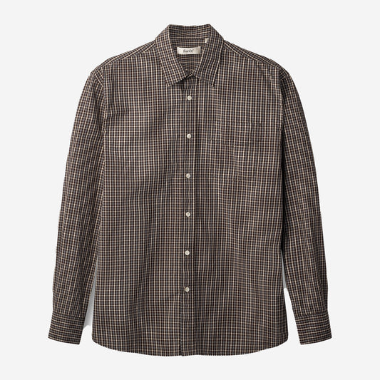 Scout Poplin Relaxed Fit Shirt - Mole Check