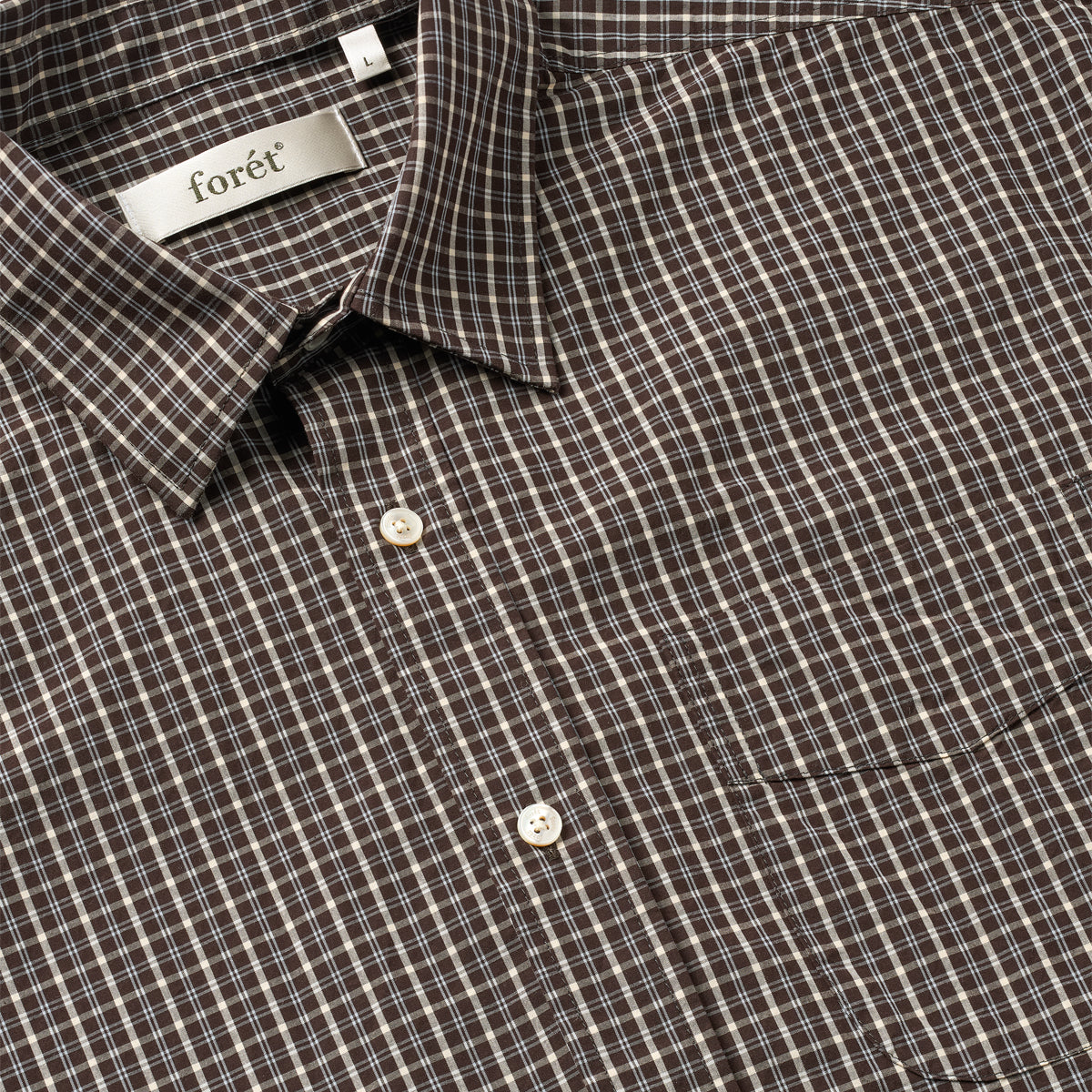 Scout Poplin Relaxed Fit Shirt - Mole Check