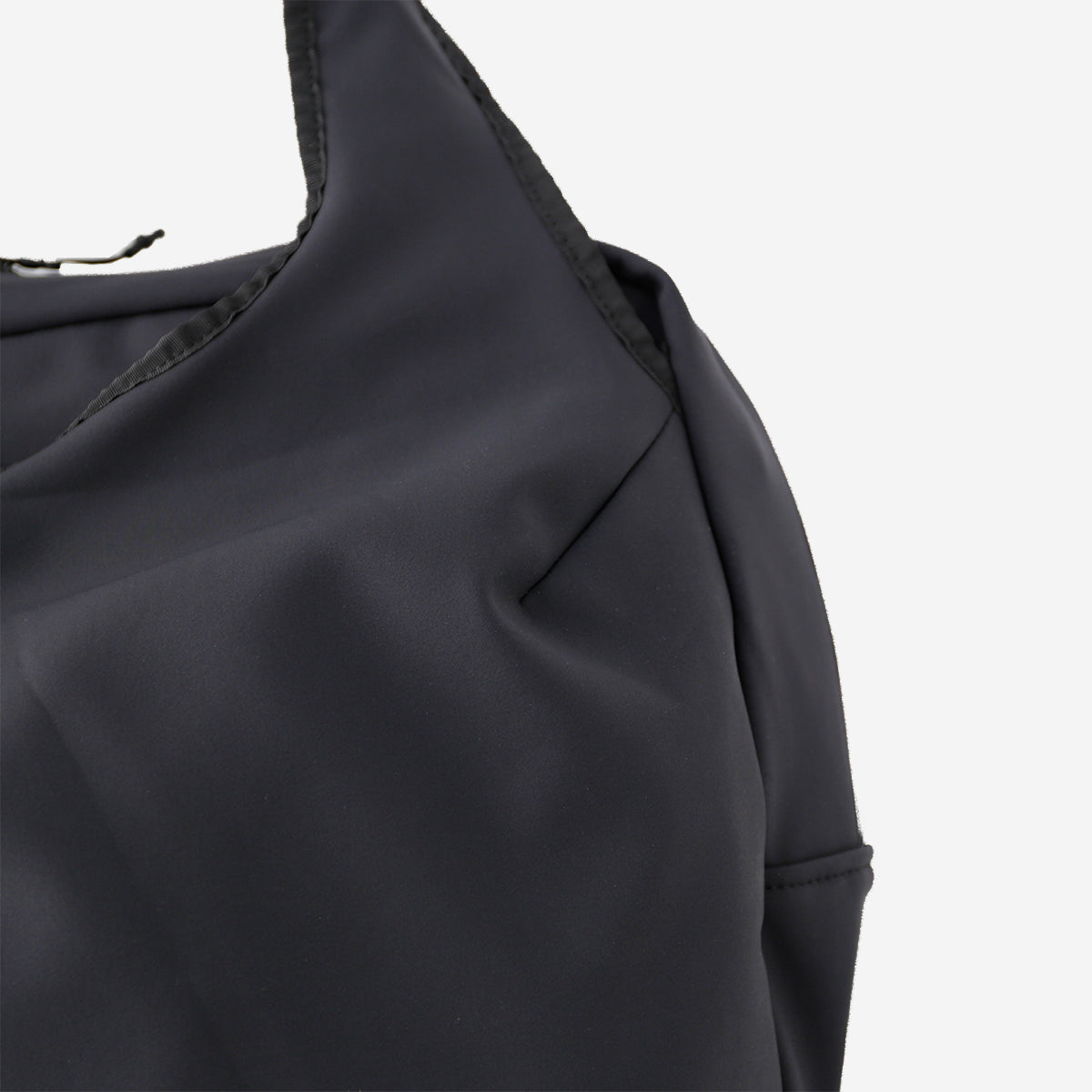 Shell Double Layer 2-Way Tote - Black