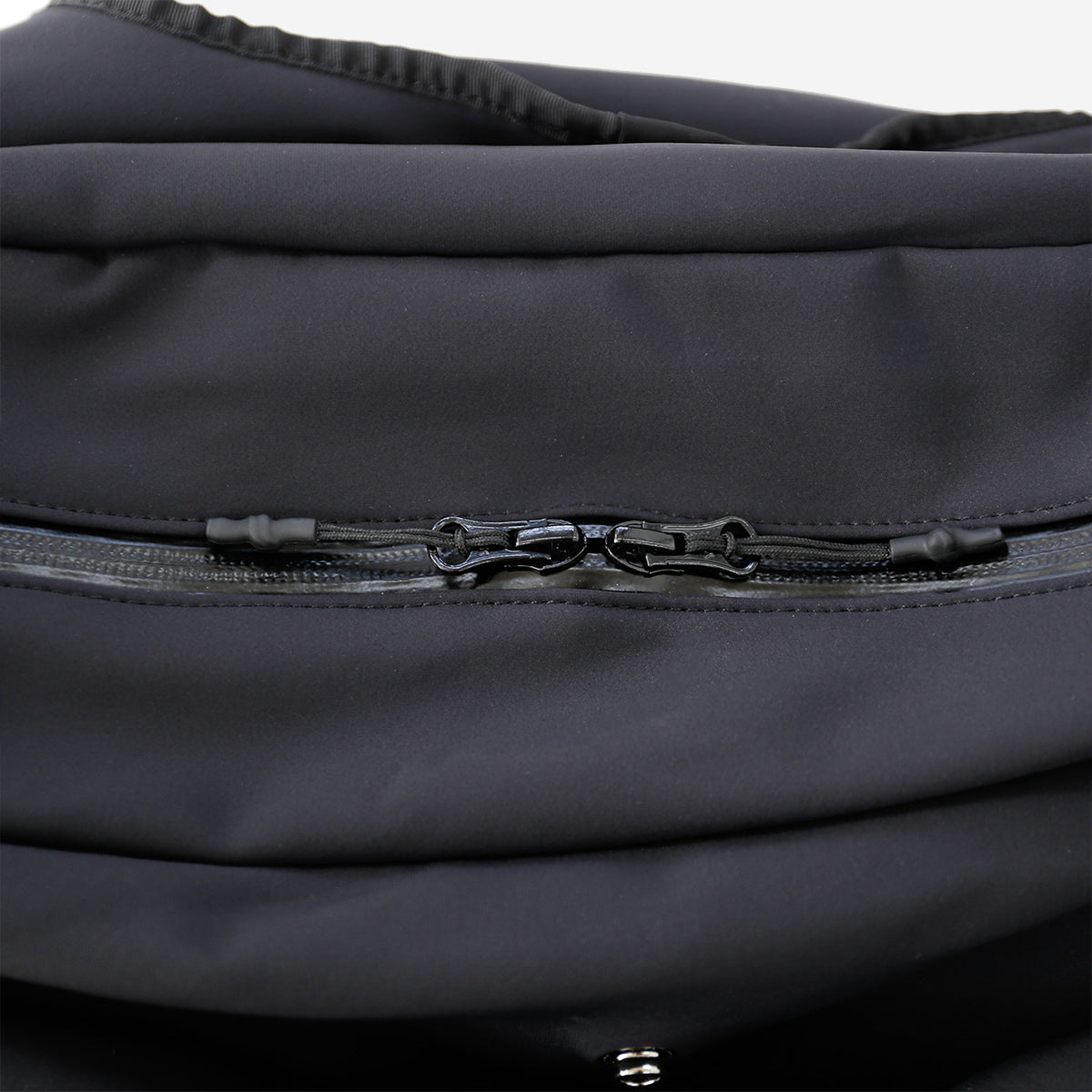 Shell Double Layer 2-Way Tote - Black