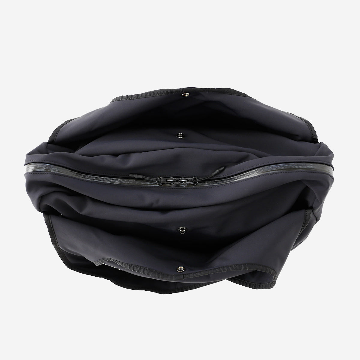 Shell Double Layer 2-Way Tote - Black