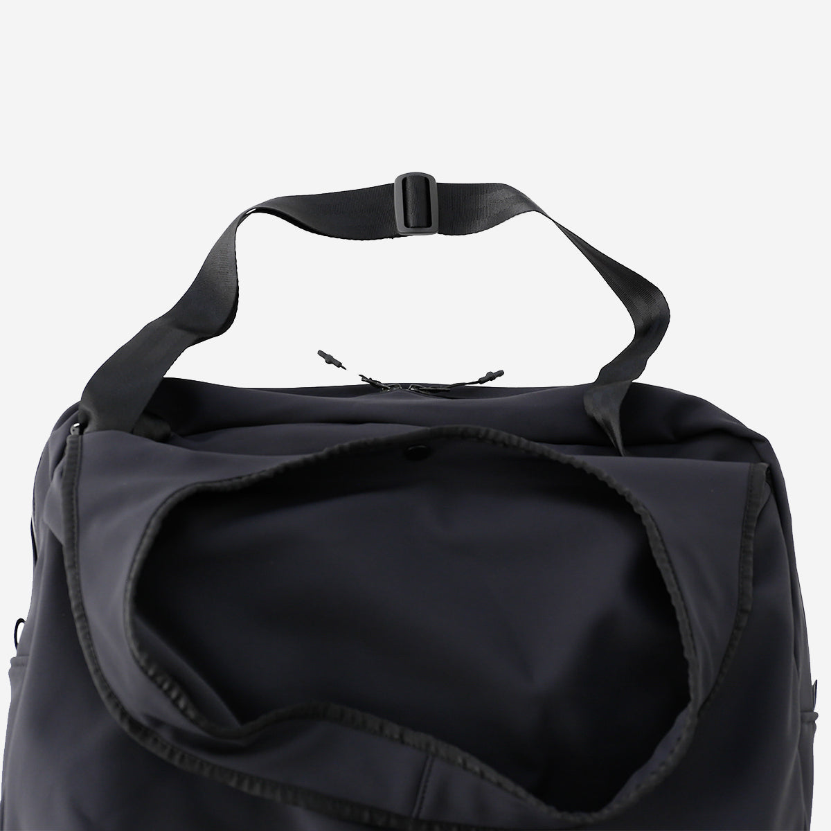 Shell Double Layer 2-Way Tote - Black
