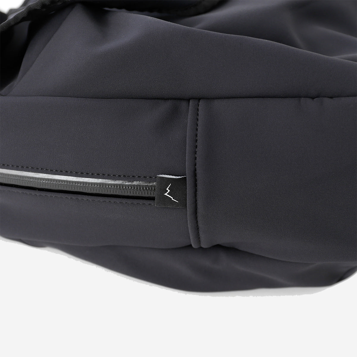 Shell Double Layer 2-Way Tote - Black