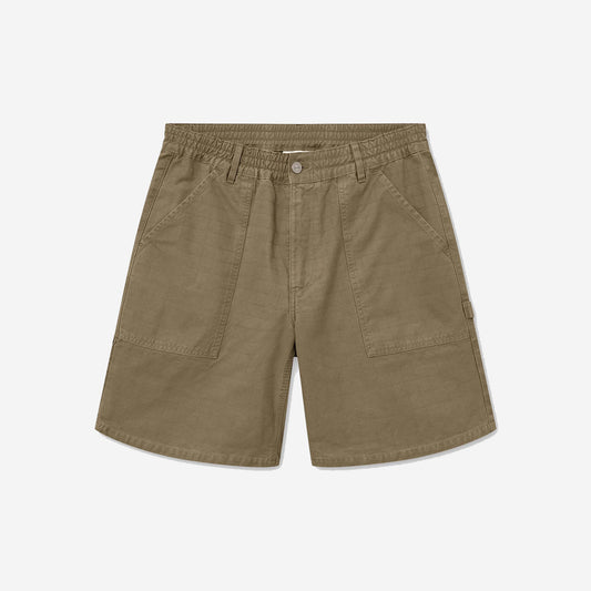 Sienna Workwear Ripstop Shorts - Army Green