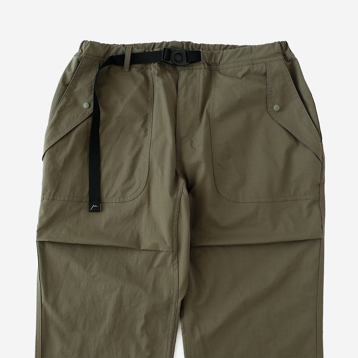 Stretch Snap 6-Pocket Pants - Brown Khaki