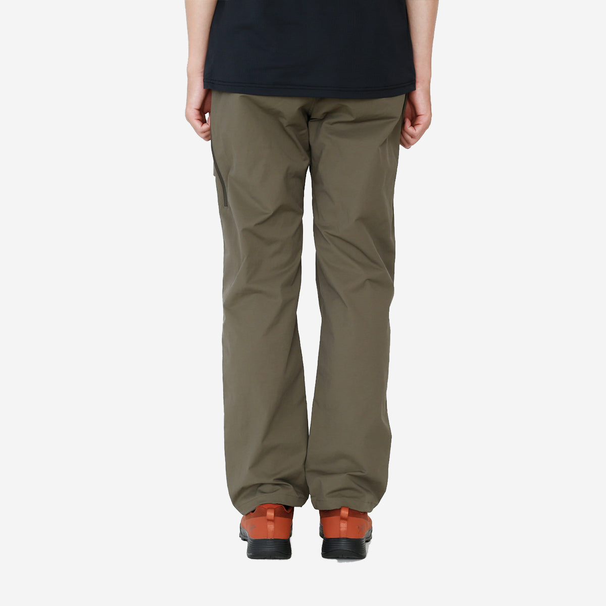 Stretch Snap 6-Pocket Pants - Brown Khaki