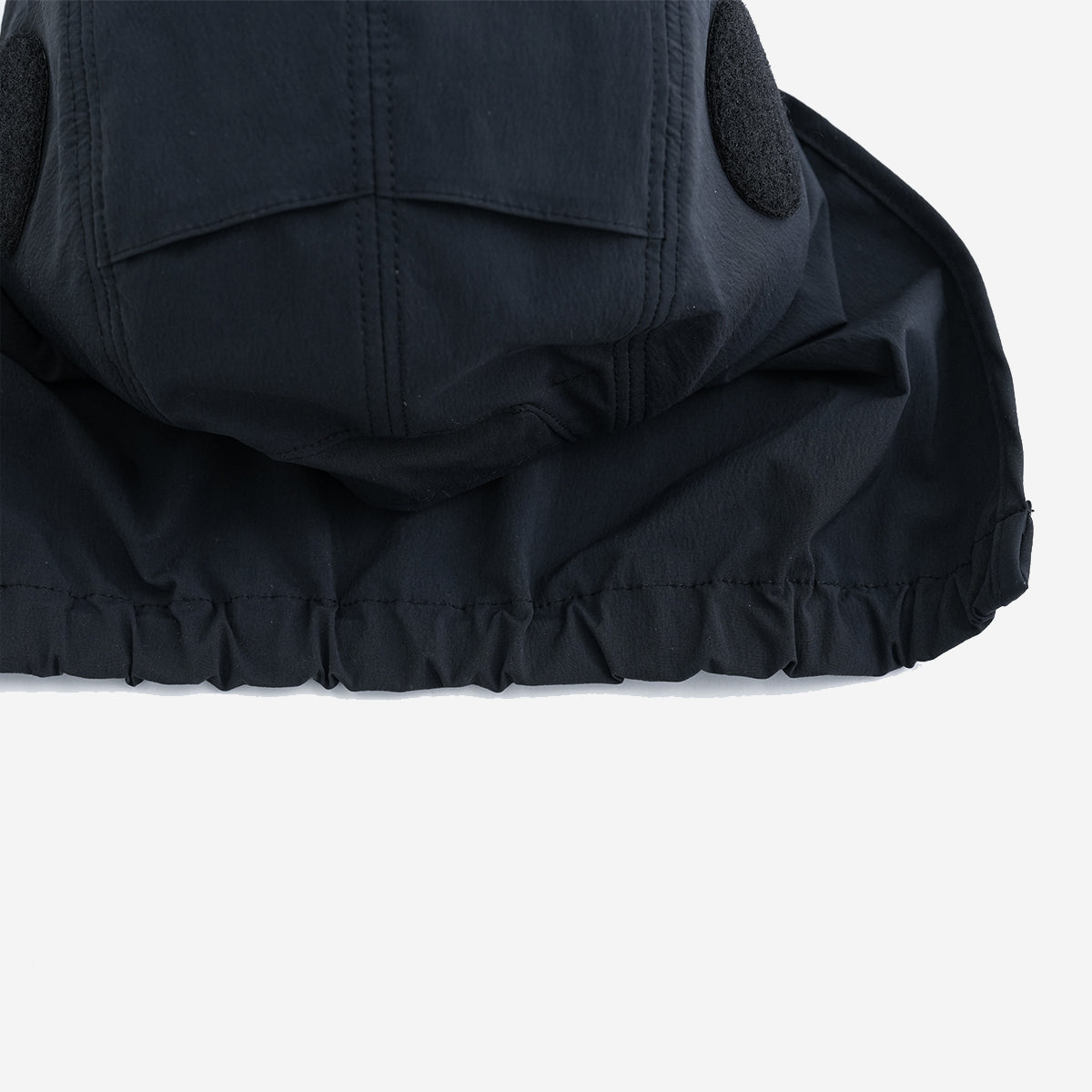 Solid Visor Sunshade Cap - Black