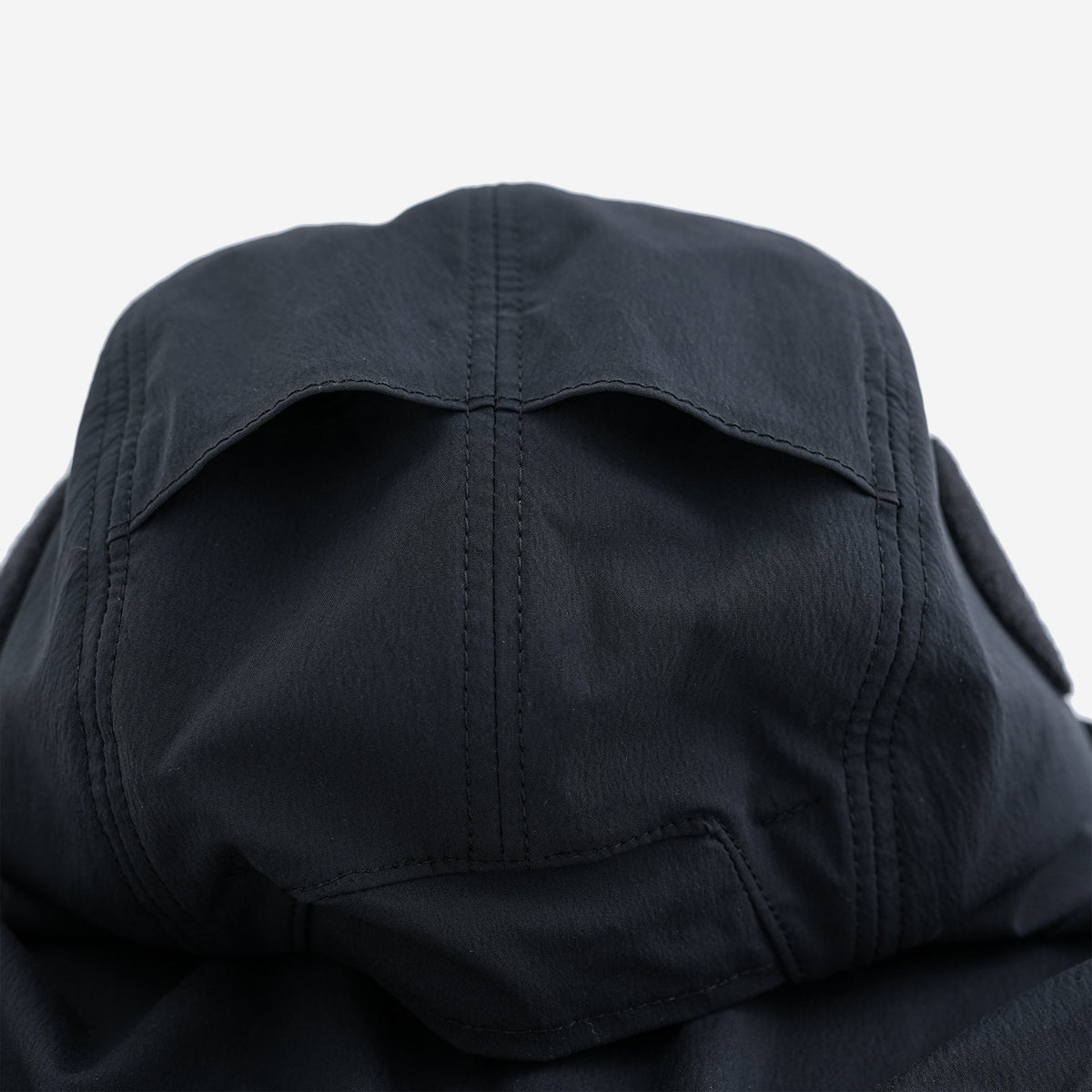 Solid Visor Sunshade Cap - Black