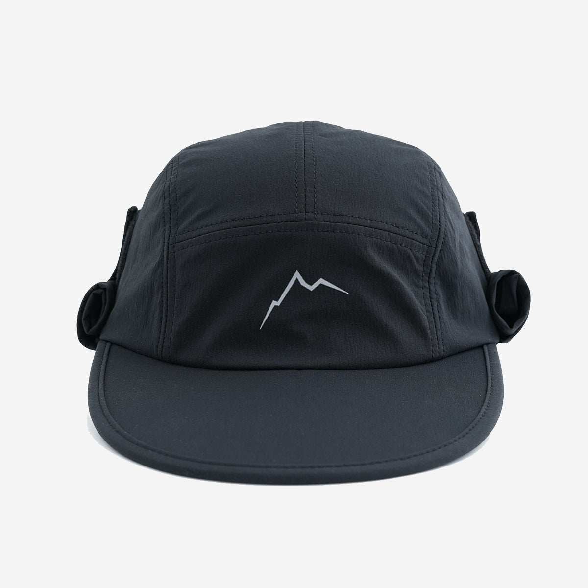 Solid Visor Sunshade Cap - Black