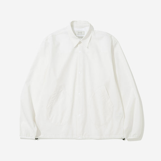 SOLOTEX Seersucker Pocket Shirt - White