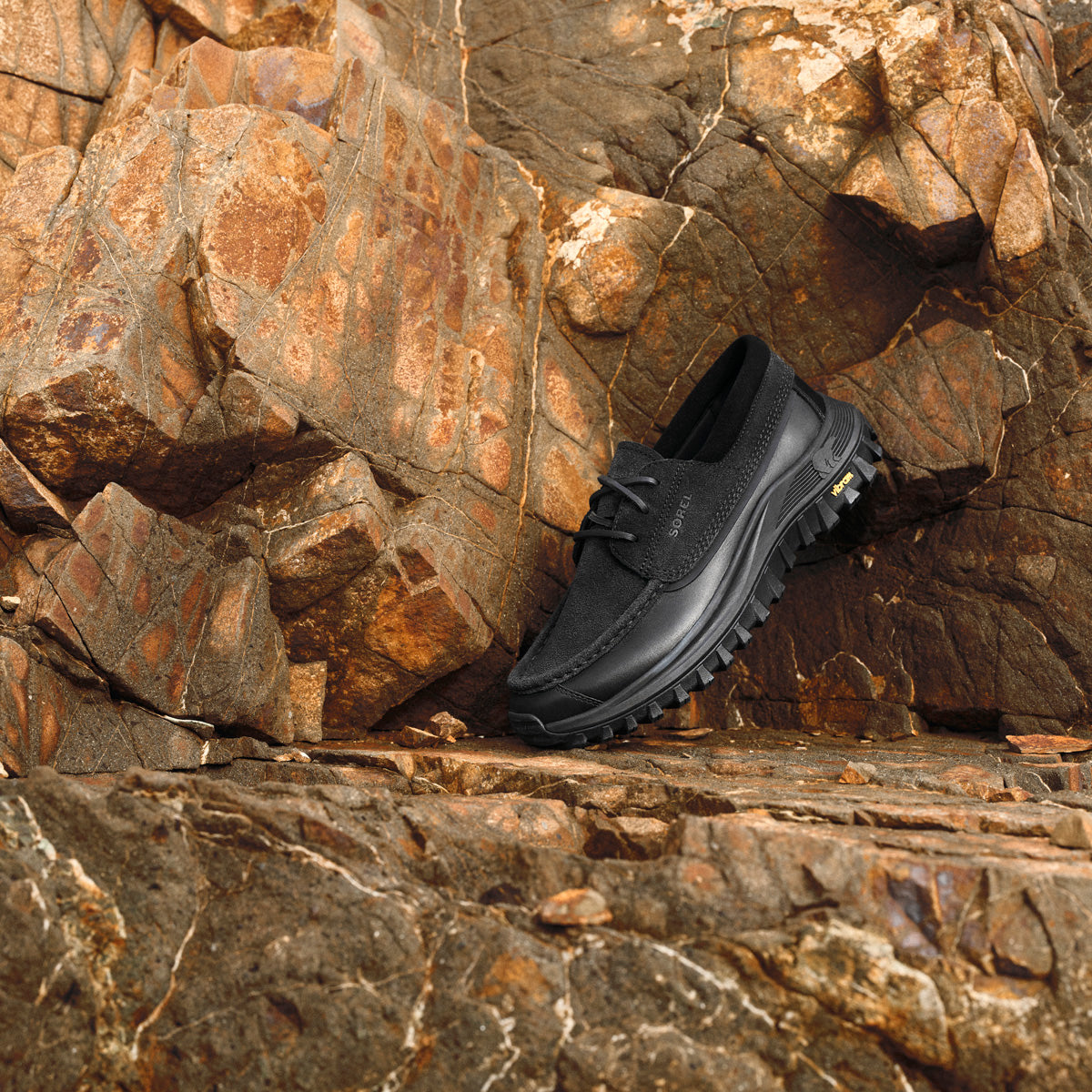 Callsign Northwater Boat Shoe - Black