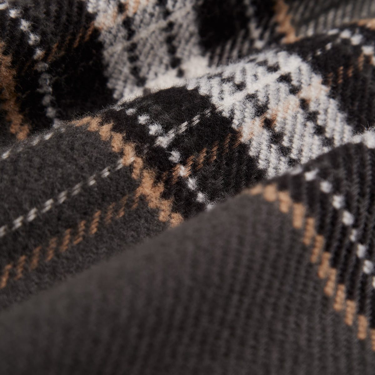 Spindle Plaid Flannel Shirt - Olive/Black