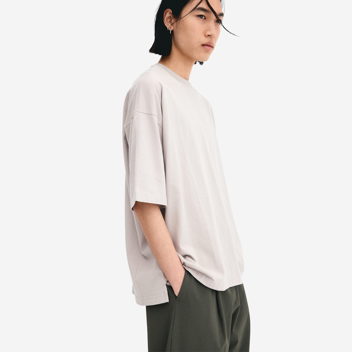 Oversized OC T-Shirt - Fog