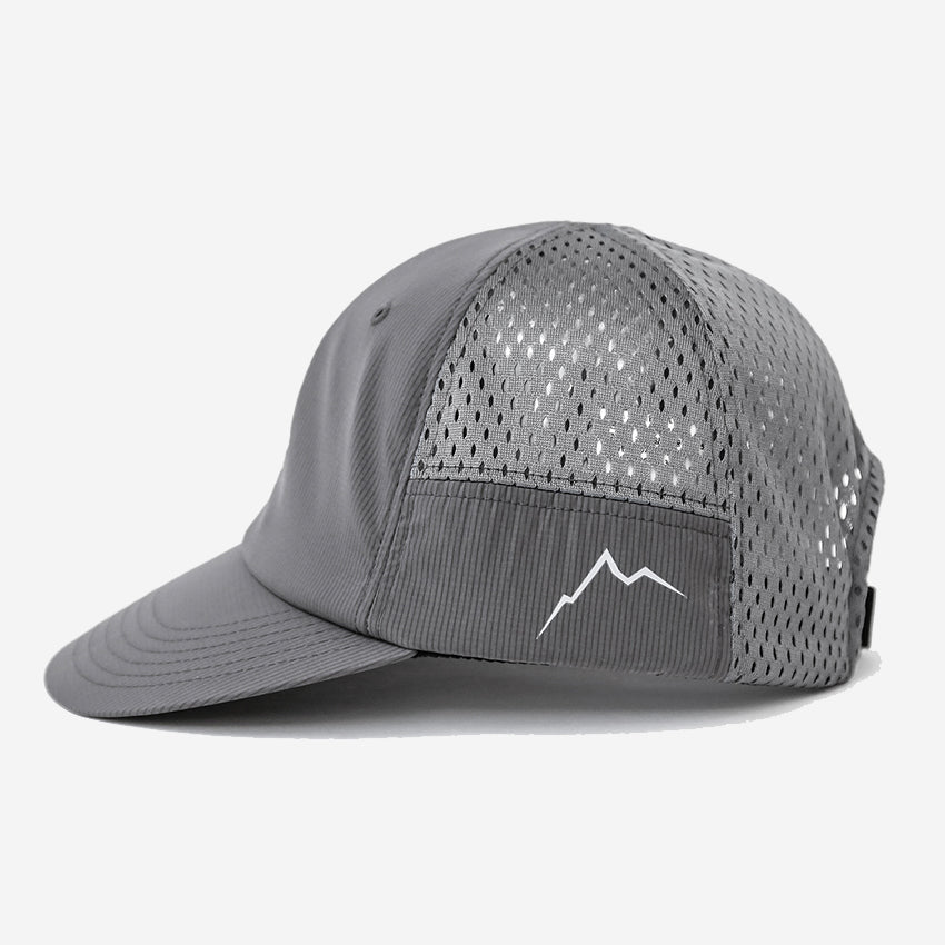 Grey mesh cap cheap