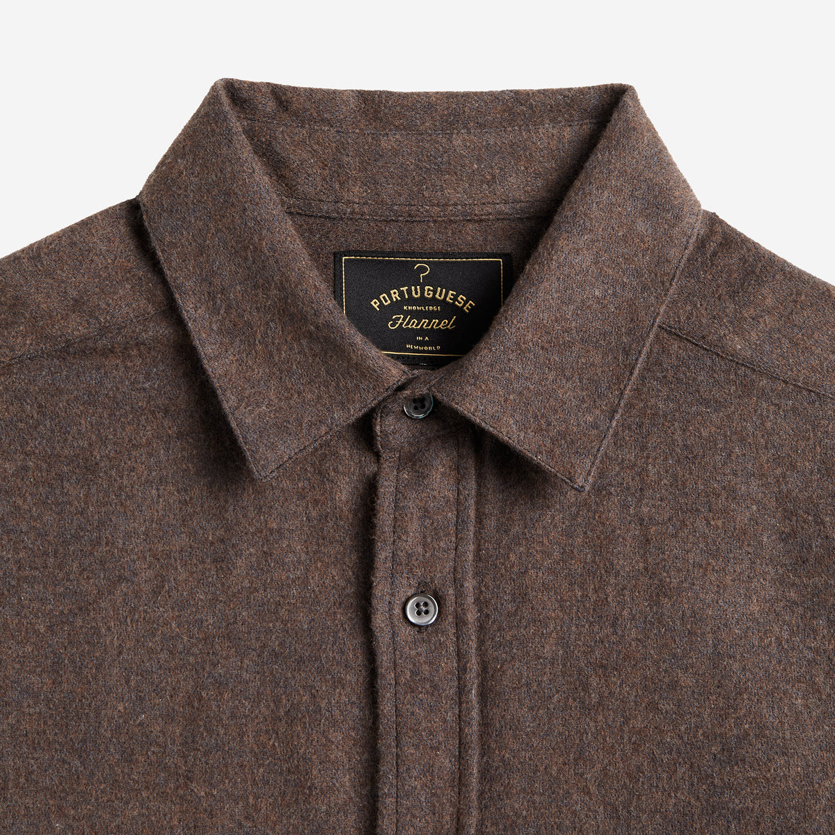 Suavis Flannel Shirt - Brown