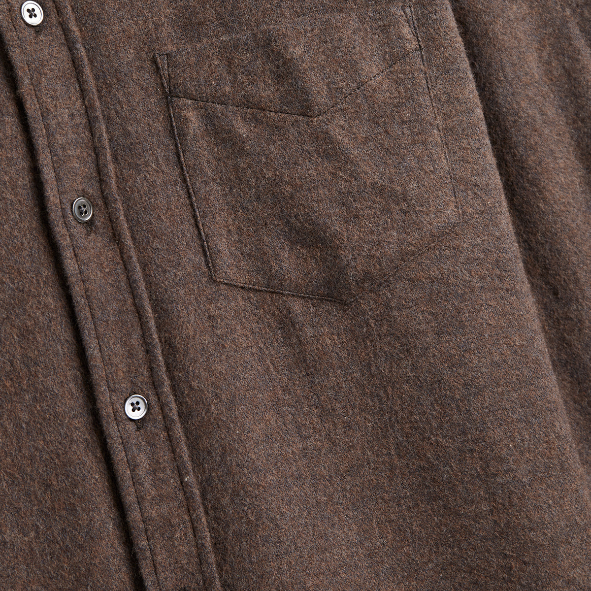 Suavis Flannel Shirt - Brown