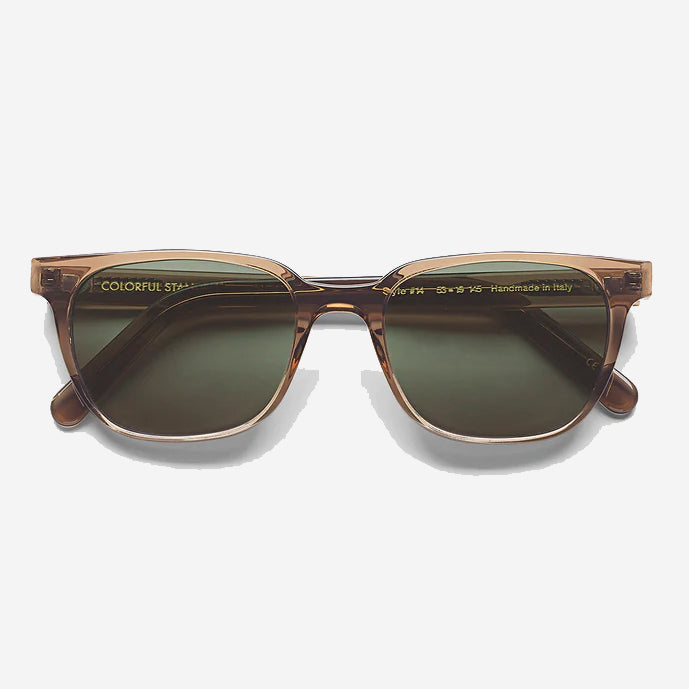 Sunglasses 14 - Coffee Brown/Green