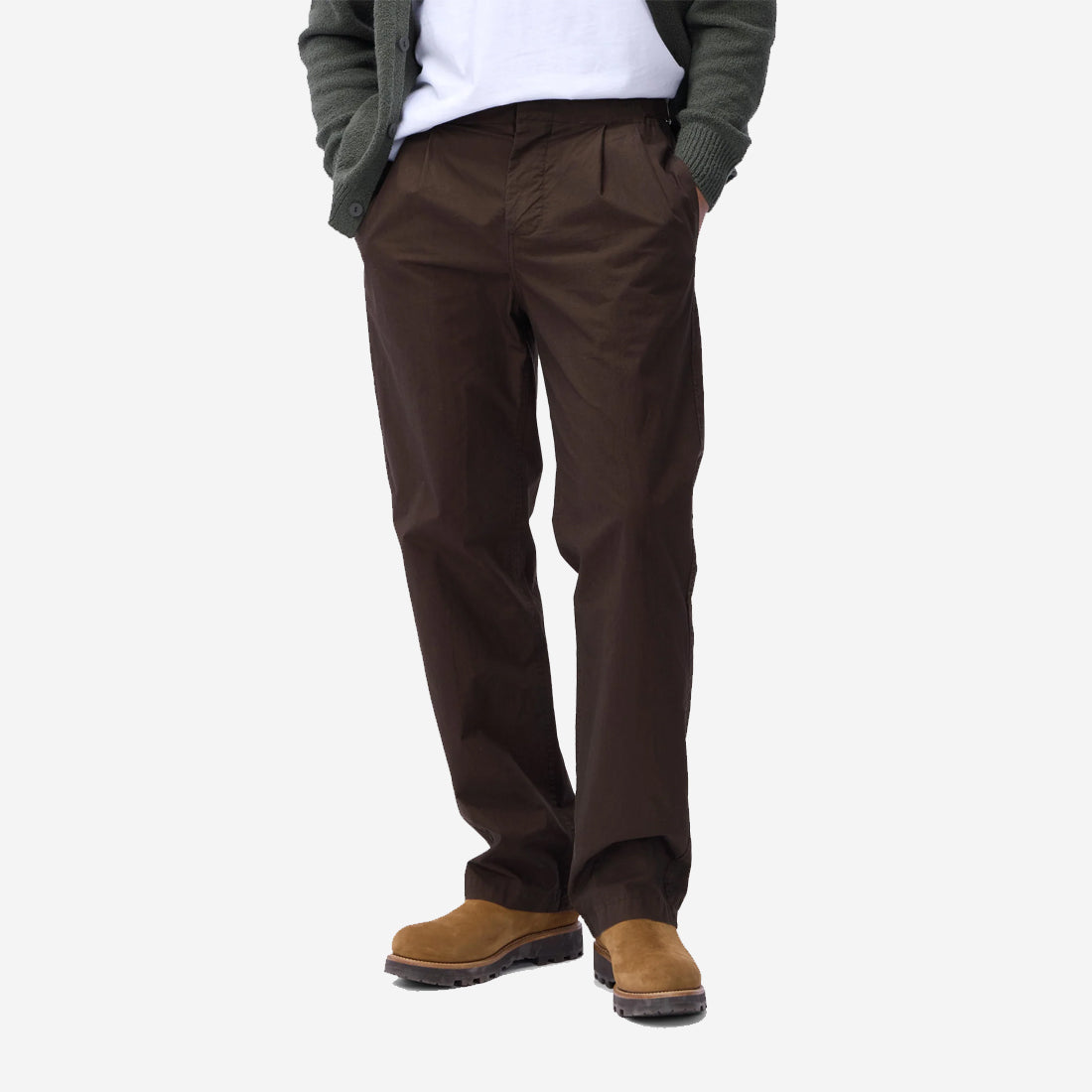 Safari Poplin Pant - Brown