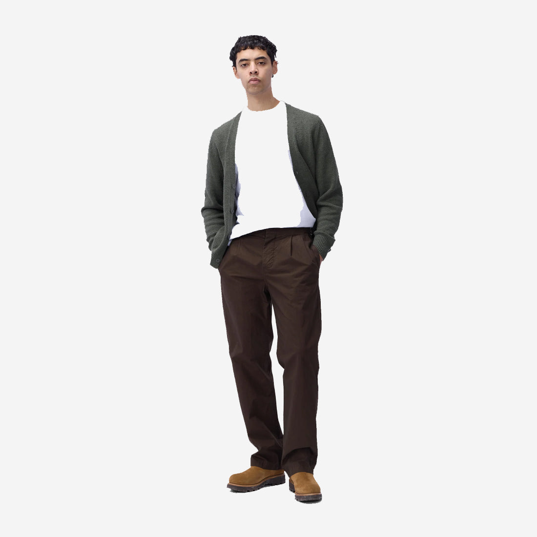 Safari Poplin Pant - Brown
