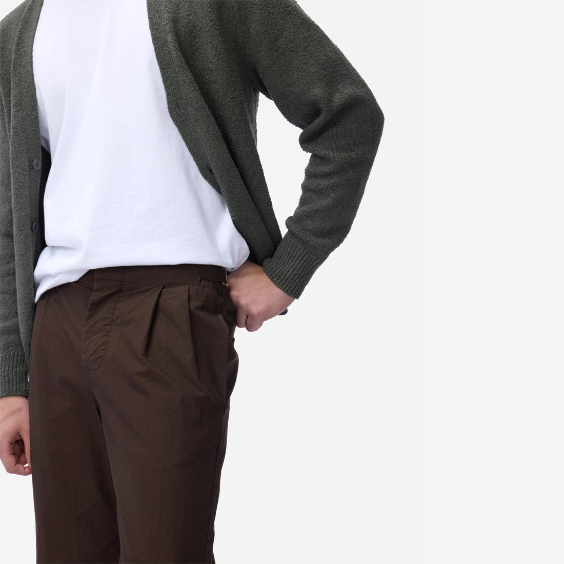 Safari Poplin Pant - Brown