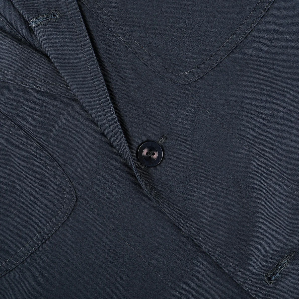 Sawyer Patch Pocket Gabardine Blazer - Navy