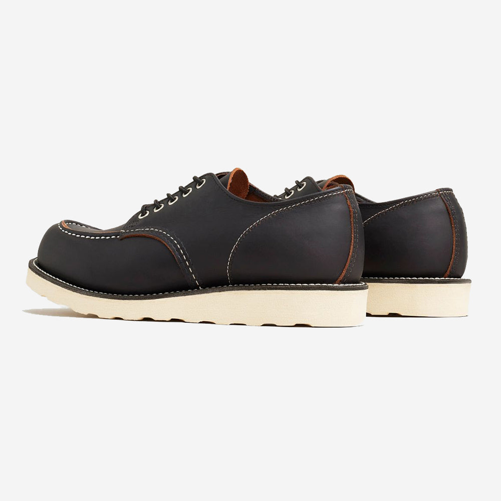 Shop Moc Oxford Shoe - Black Prairie Leather